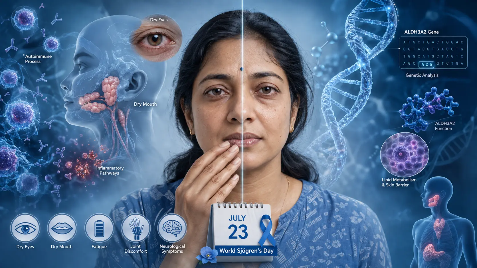 World Sjögren's Day 2026: Understanding Genetic Risk, Early Symptoms and Better Management of Sjögren's Disease